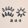 12 Sizes-24 Pcs Press On Nails W830