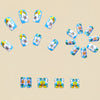 12 Sizes-24 Pcs Press On Nails Y712