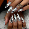 12 Sizes-24 Pcs Press On Nails Y1612