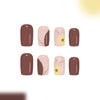 12 Sizes-24 Pcs Press On Nails C1146