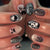 12 Sizes-24 Pcs Press On Nails JP4520