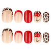 12 Sizes-24 Pcs Press On Nails JP4156