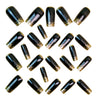 12 Sizes-24 Pcs Press On Nails Y1708