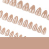 12 Sizes-24 Pcs Press On Nails JP4044
