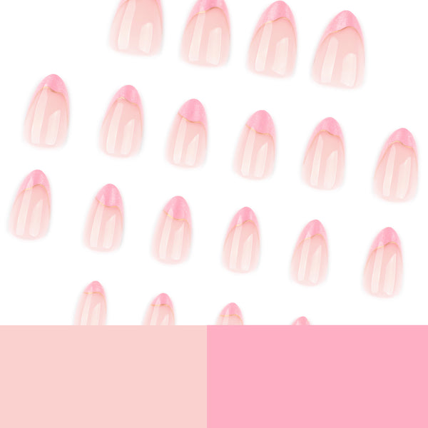 12 Sizes-24 Pcs Press On Nails JP4077