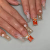 12 Sizes-24 Pcs Press On Nails Z509