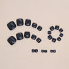 12 Sizes-24 Pcs Press On Nails F106