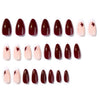 12 Sizes-24 Pcs Press On Nails JP4377