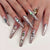 12 Sizes-24 Pcs Press On Nails JP3341