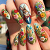 12 Sizes-24 Pcs Press On Nails Y1839