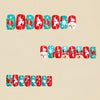 12 Sizes-24 Pcs Press On Nails Y1290