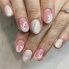 12 Sizes-24 Pcs Press On Nails C622