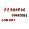 12 Sizes-24 Pcs Press On Nails JP2778