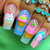 12 Sizes-24 Pcs Press On Nails Y704