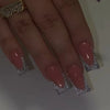 12 Sizes-24 Pcs Press On Nails W1369