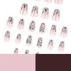 12 Sizes-24 Pcs Press On Nails JP4051