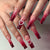 12 Sizes-24 Pcs Press On Nails JP2793