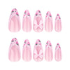 12 Sizes-24 Pcs Press On Nails JP3858