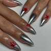 12 Sizes-24 Pcs Press On Nails JP2049