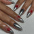12 Sizes-24 Pcs Press On Nails JP2049