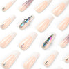 12 Sizes-24 Pcs Press On Nails JP2520