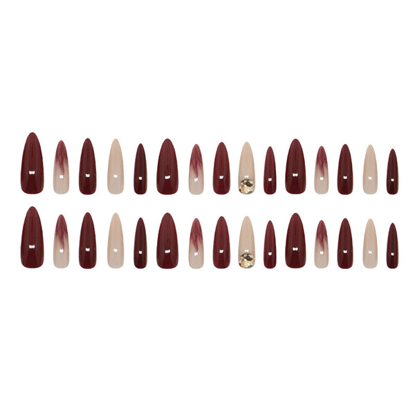 30 Pcs Press On Nails Z1001