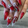 12 Sizes-24 Pcs Press On Nails W901