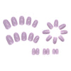 12 Sizes-24 Pcs Press On Nails CF060
