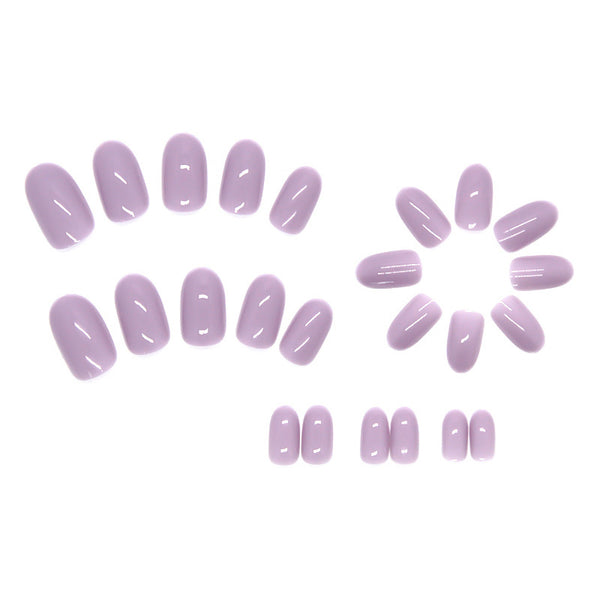 12 Sizes-24 Pcs Press On Nails CF060