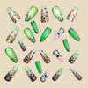12 Sizes-24 Pcs Press On Nails Y955