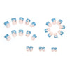 12 Sizes-24 Pcs Press On Nails W212