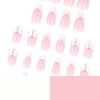 12 Sizes-24 Pcs Press On Nails JP4319