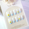 12 Sizes-24 Pcs Press On Nails JL0667