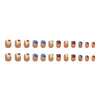 12 Sizes-24 Pcs Press On Nails W1842