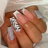 12 Sizes-24 Pcs Press On Nails W482