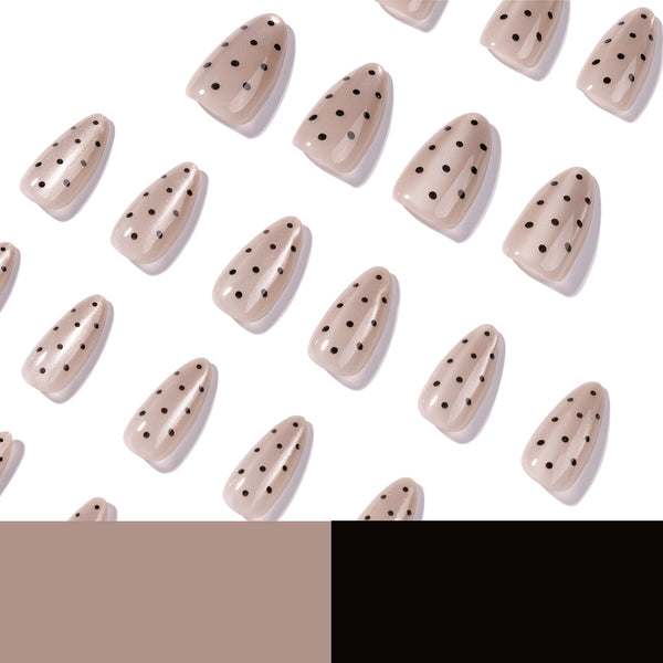 12 Sizes-24 Pcs Press On Nails JP4399