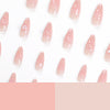 12 Sizes-24 Pcs Press On Nails JP2784