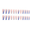 12 Sizes-24 Pcs Press On Nails Z643