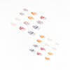 12 Sizes-24 Pcs Press On Nails JP1413