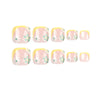 Press On Toe nails Set 24pcs/set JP1627