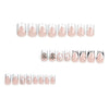 12 Sizes-24 Pcs Press On Nails JP2921