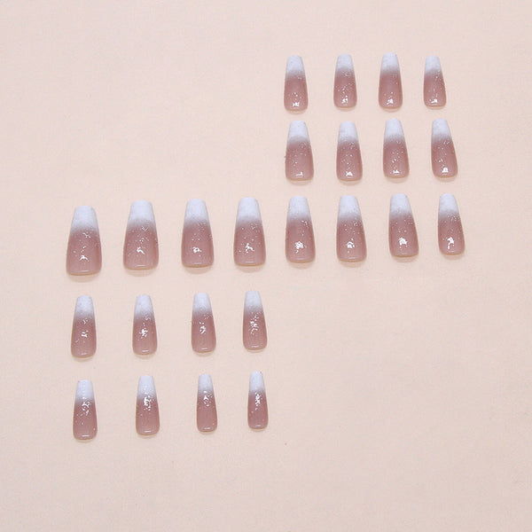 12 Sizes-24 Pcs Press On Nails W1962