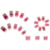 12 Sizes-24 Pcs Press On Nails Z280
