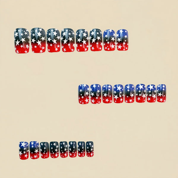 12 Sizes-24 Pcs Press On Nails Y642-2