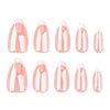 Glamhalo Premiere 30pcs Press On Nails – Eco-Friendly Perfect Fit - GD13