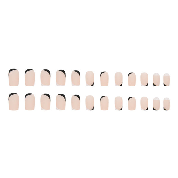 12 Sizes-24 Pcs Press On Nails W644