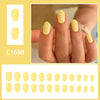 12 Sizes-24 Pcs Press On Nails C1698