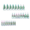 12 Sizes-24 Pcs Press On Nails JP2517