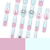 12 Sizes-24 Pcs Press On Nails JP3485