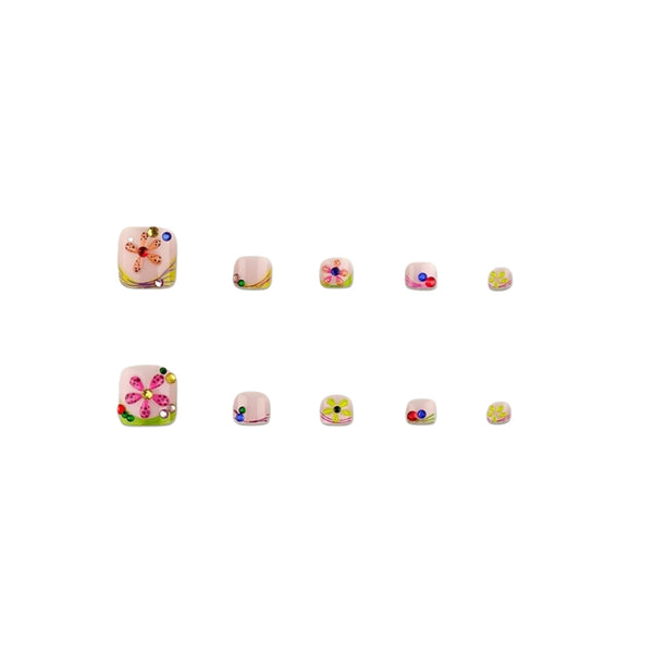 12 Sizes-24 Pcs Press On Nails y2067-z-24